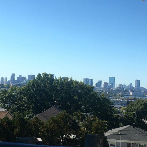 Beautiful Boston skyline #boston_igers #everettma #bostonmassachusetts #bostonmass (at Boston, Mass