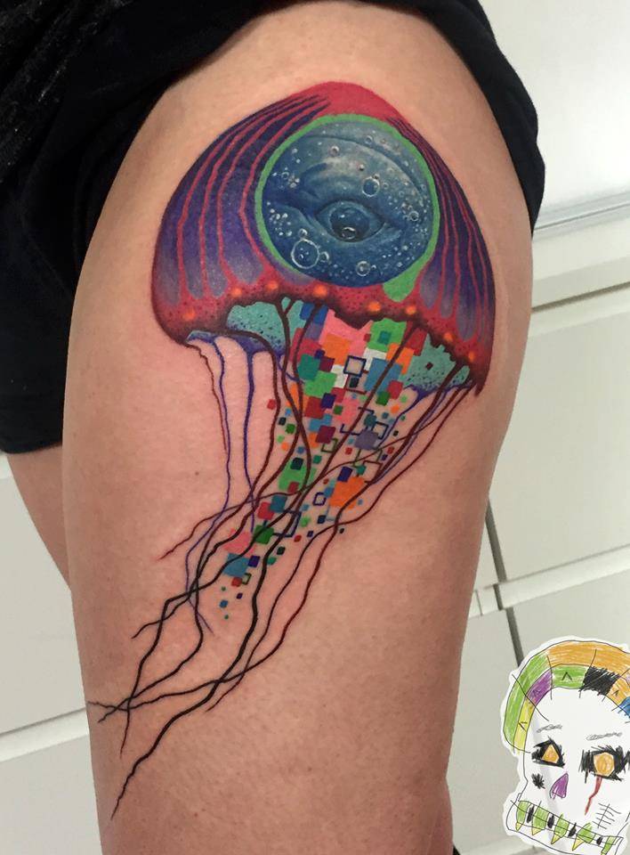 Jellyfish tattoo by Sam Ricketts  Post 19960