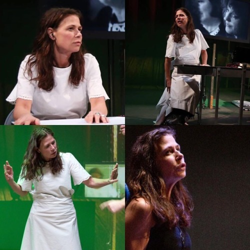 #MauraTierney in @thewoostergroup’s #TownHallAffair at @calartsredcat Photos by Steve Gunther 