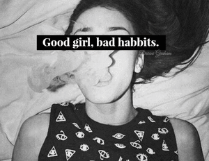 go-sexy-young-free:  GOOD GIRL……….BAD HABITS !!!!!!