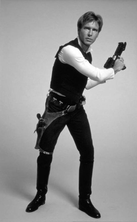 retrostarwarsstrikesback: Han Solo “Harrison Ford” Star Wars 1977 ,Photoshoot @retrostar