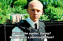 theartpopcollector:  &ldquo;Whats the matter? Never taken a shortcut before?&rdquo;
