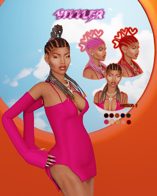 vittleruniverse: Toma Hair (TS4) More info &amp; Download: MY PATREONFollow me on instagram (MY 