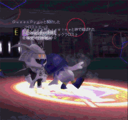 terraterracotta:  Yumi’s Jack Frost glitched last night using the D.B.B Spell and couldn’t stop spinning.     fuckin glorious.
