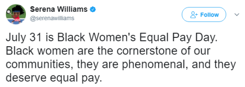 frontpagewoman: thepowerofblackwomen: “Let’s get back those 37 cents” - Serena Williams OMG. Sere