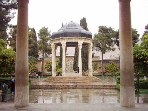 zeusammon:Tomb of  Hafiz of Shiraz. Shiraz, Iran. Hafiz is one of my all time favorite poets and was