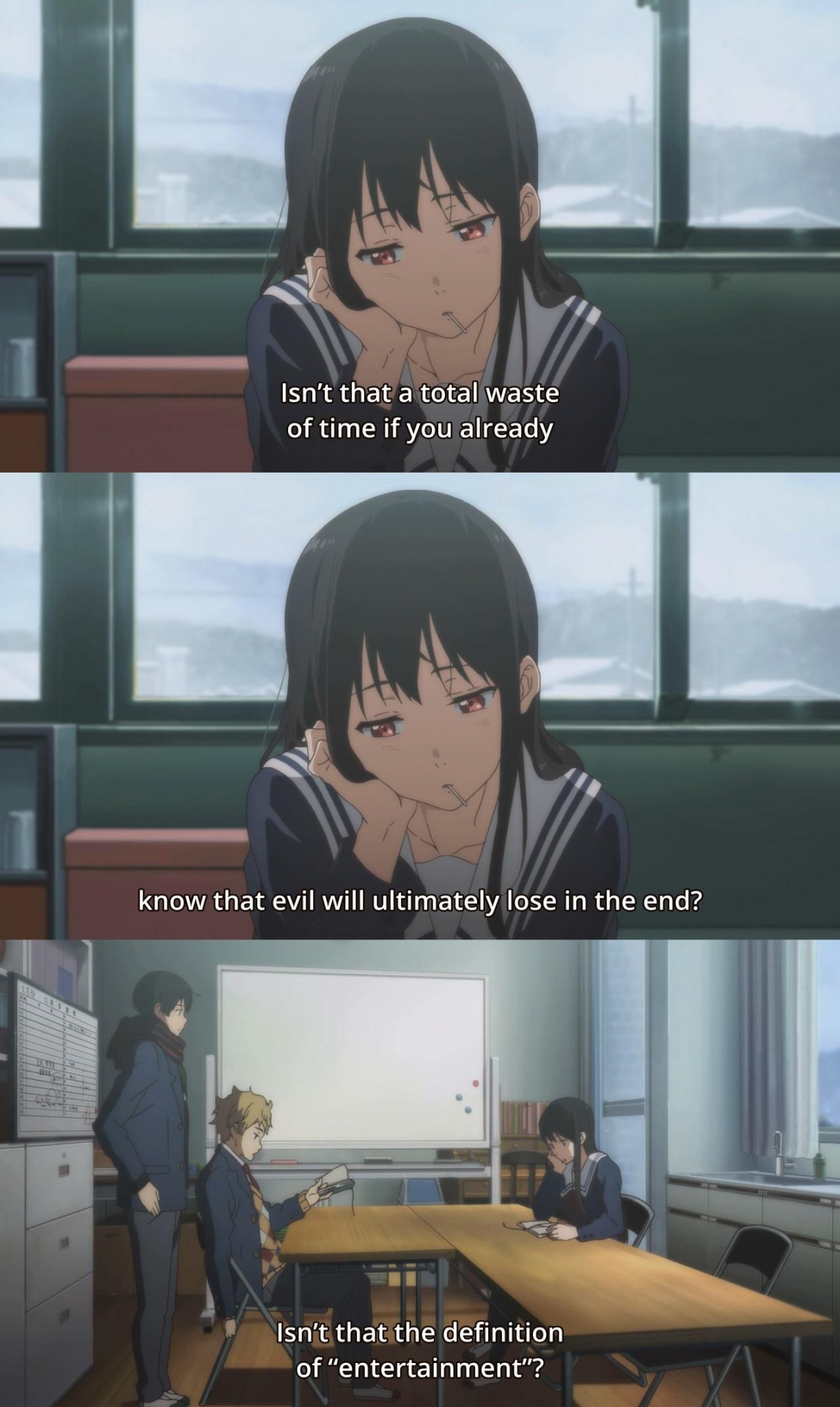 justpraiseit:  Kinda ironic. Absolutely loved this series though.