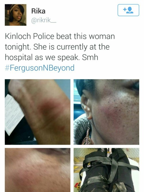 caliphorniaqueen: nashvillesocommittee: MO police assault interim mayor of Kinloch after she called 