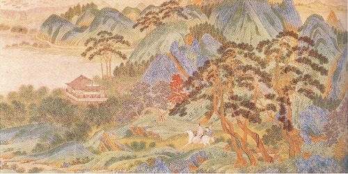 Saying Farewell at Xunyang, Qiu Ying, 16th century