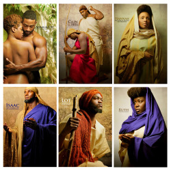 verbena99:  foreveramberxox:  Photographer James C. Lewis of Noire3000 | N3K Photo Studios was tired of the Media’s White Washing ; so in a series of Photographs,depicted some of the most famous Bible characters as people of African and Middle