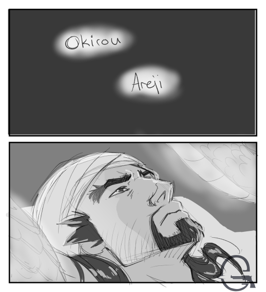 gunnslaughter:   ‘Wake up, master’ Hanzo: Where are we?Dragon: In the hospitalHanzo: Something happened..Dragon: You don’t remember? Dragon: You got hurt. In the future, it’d be best if you would be more careful.Hanzo: You’re a rude one… Hanzo: