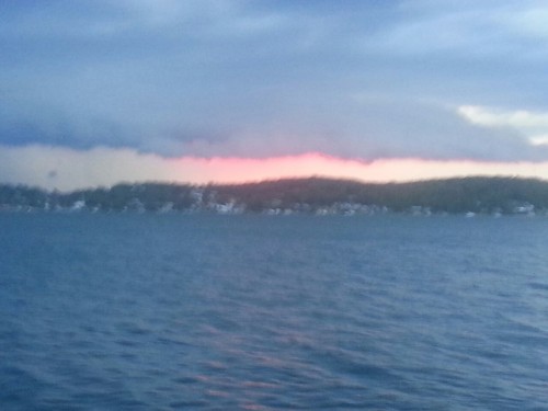 Starting to get darker #Lake Macquarrie