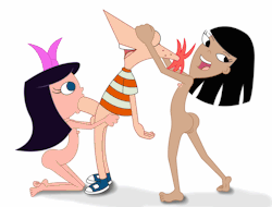 fnophineasandferb:  THAT DICK IS THICKER THAN ALL FOUR OF HIS LIMBS COMBINED -d never mind that, i’m pretty sure isabella’s head isn’t even connected to her fucking BODY -k