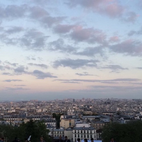 moonchjld: Paris from above/View from Sacré-Cœur ig: @annemar.ie