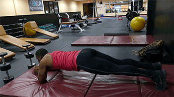 redwoodgym:  Done up my core today for a change with some body weight workouts. Not