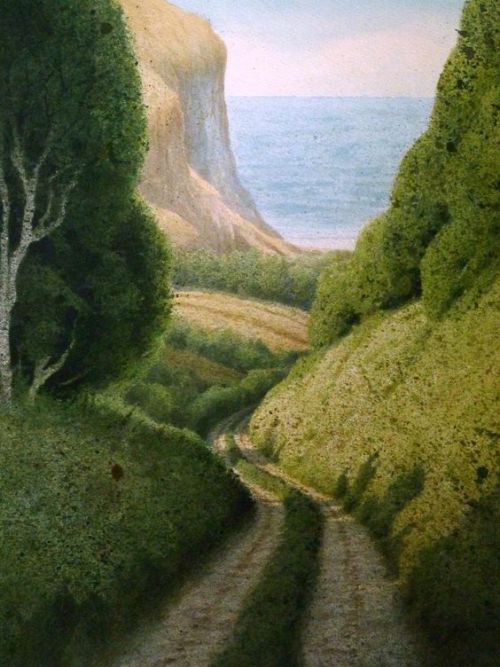 thewoodbetween:“Lane to the Sea” - Kevin Hughes.