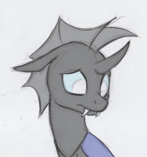 asksnugglepony:  He was so… *sniff* mean to me… (( We now return to your regularly scheduled programming, already in progress. Sorry about the wait, folks. Things were pretty busy around here for a while there. But things should be back to normal
