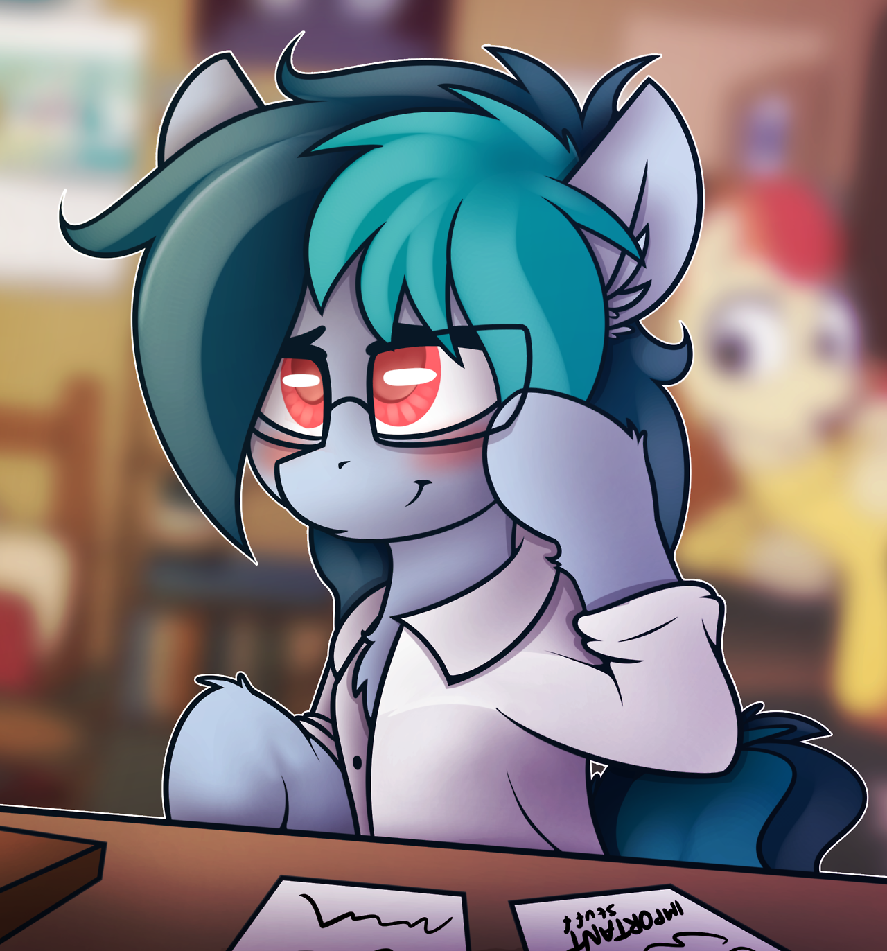 kreykreyarts:I completely forgot it’s @shinonsfw‘s birthday so I started drawing