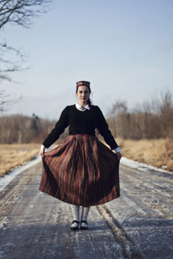 weheartlatvia: Linda and her handmade latvian folk costume Photo&amp;edit: theKika photography 