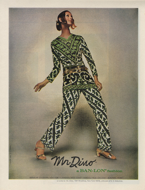 adsausage:Mr. Dino / Ban-Lon Fashion {1970} adult photos