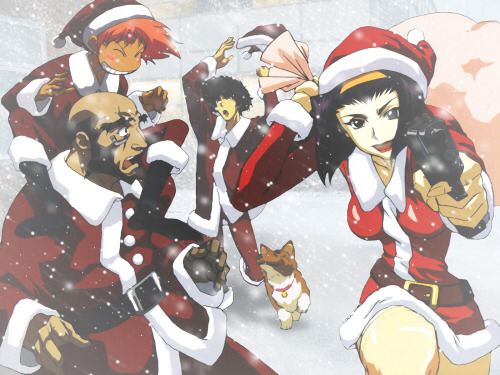 dangerouslyordinary:Merry Christmas, Space Cowboys!