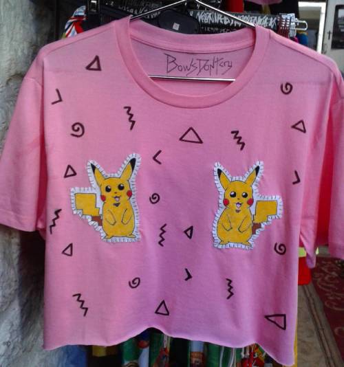 Pikachu croptoo on sale at @noirkennedyofficiel  For orders, please DM me. #bowsdontcry #noirkennedy