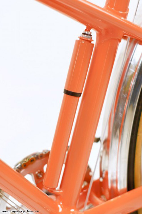 bikesandgirlsandmacsandstuff: (via Augenschmaus in Orange: Chapman Cycles Mixte » Mixte-Rahmen, Stah
