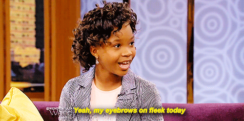 mschanandlerbongs:Quvenzhané Wallis on the Wendy Williams show 