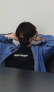 Jungkook + His Iconic Balenciaga Denim Jacket For @balenciaguks