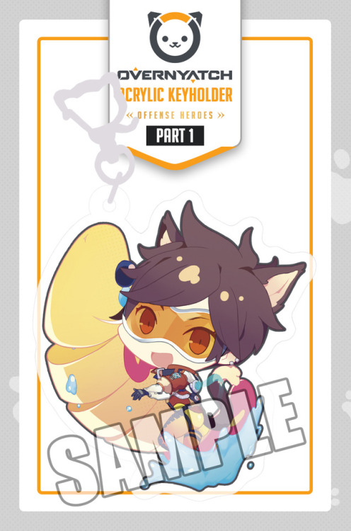 retaliationgraphics: 【Overwatch Charms Pre-order】  The heroes are now available for pre-order.Fish u