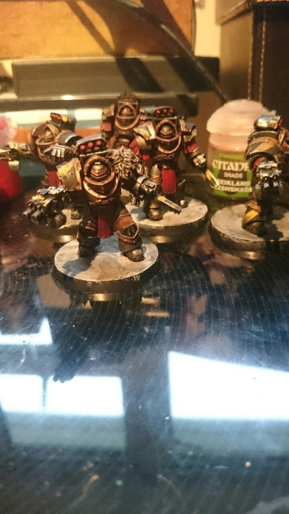 warsmithbryant: My Tyrant Siege Terminators are now done. A step closer to finishing the Betrayal at