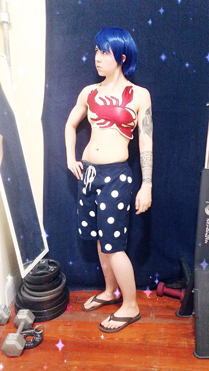 havinghorns:Swim Yusuke and Friend are done and ready for Colossal East!