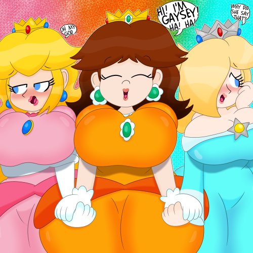 Daisy is gaysey for her girlfriends.