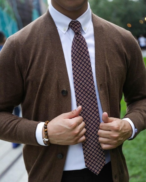 What do you think about matching your tie color with your jacket or the outerwear? What do you think