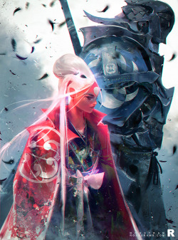 rossdraws:  Nima and a Phantom Guard!! Another