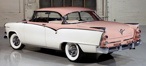 carsthatnevermadeitetc:Dodge La Femme, 1955. Specifically designed to appeal to women, based on a Do