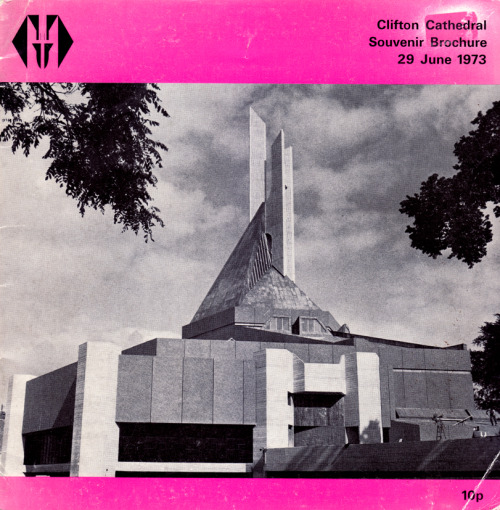 retroreverbs:Clifton Cathedral Souvenir Brochure (1973).