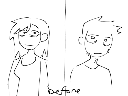 Transphobes Will Take Before And After Transition Photos Of Trans People And Be Like "look How Happy