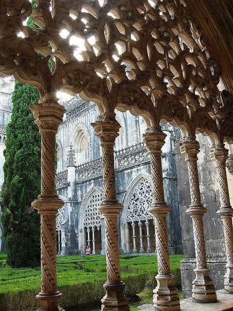 legendary-scholar:  Batalha Monastery, One of the most important Gothic sites in Portugal.