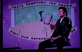 filmgifs:That’s cool baby, you know how it is, rockin’ and rollin’ and what not.Grease (1978) dir. R