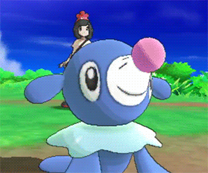 it-started-to-rain:  I feel like Popplio doesn’t care about the hatersLook at this