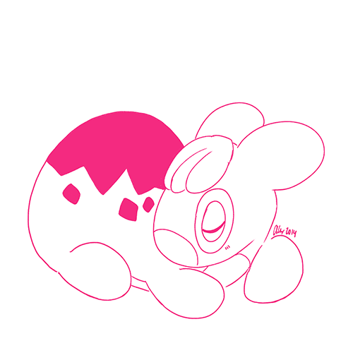 alexandrasketch:  My Omega Ruby team in their baby/basic form. 