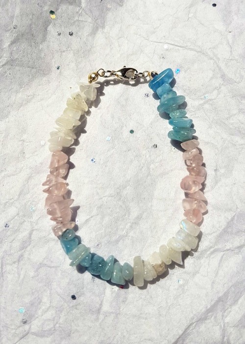I’ve opened my Etsy at last and the LGBT+ gemstone bracelets are finally up and on sale here~ 