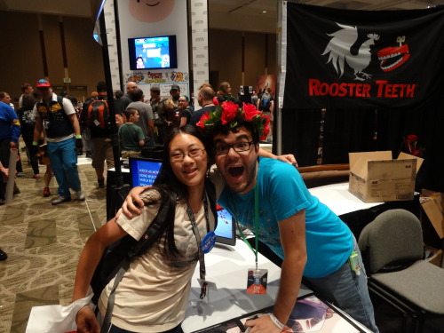 Almost all of my PAX pics are Rooster Teeth related, so&hellip;yeah, might as well only post abo