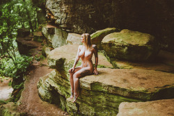 corwinprescott:    “Into the Wild”Hocking Hills, Oh 2016Corwin Prescott - Erica Fett - Full series on Patreon  