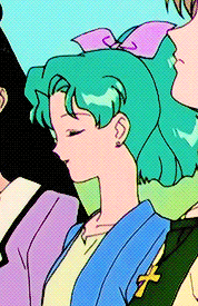 themarinecathedral: michiru and her hair ribbons  かわいい~! ♥♥ (and I’d