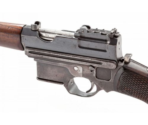 An early production Mannlicher Model 1896/01 semi automatic carbine.Sold at Auction: $7,000