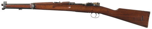 Swedish Model 1896 Carl Gustav bolt action Mauser carbine, circa 1916.
