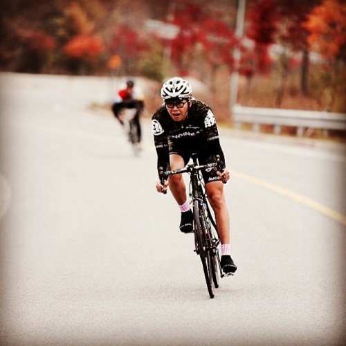 knuckleyoon:  #daily #cycling #engine11 백두대간