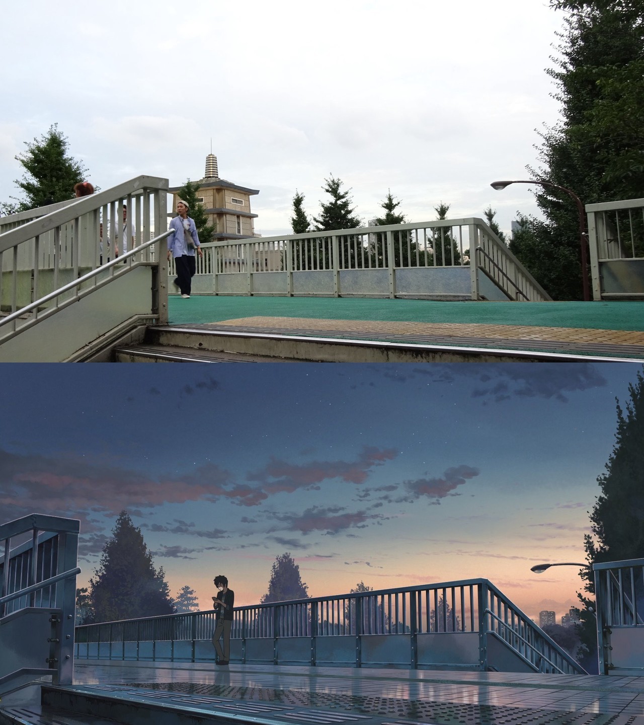 art-woonz:  Real life locations from Kimi no Na wa.(Your name) -seichi junrei (Tokyo side)
